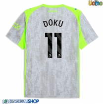 Maglie da calcio Manchester City Jeremy Doku #11 Terza Maglia 2025-26 Manica Corta